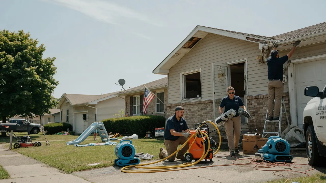Water Damage Restoration in Overpeck, OH near me